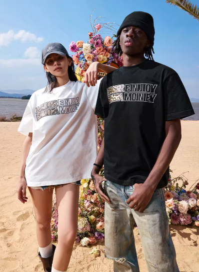 MEDM Leopard Print Snake Texture Short-sleeved T-shirt