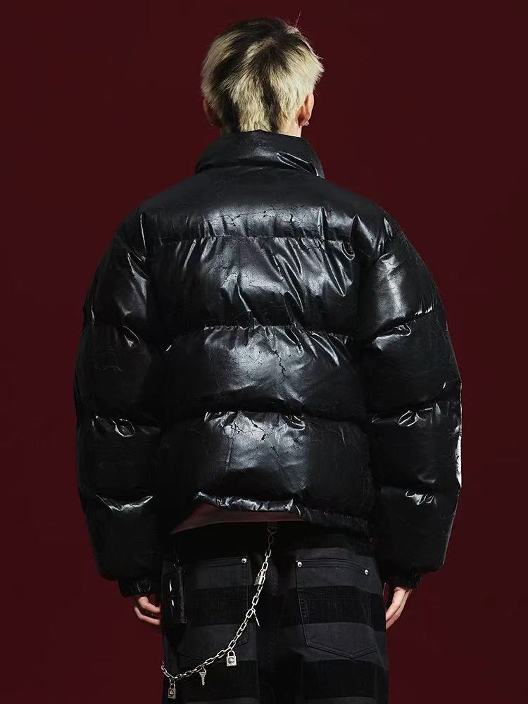 REMEDY Cracked Design Vintage Jacket