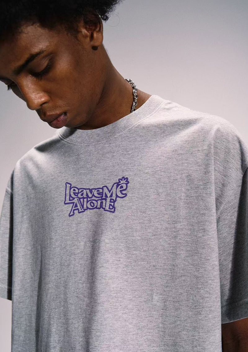 REMEDY Message Print Short-sleve T-shirt
