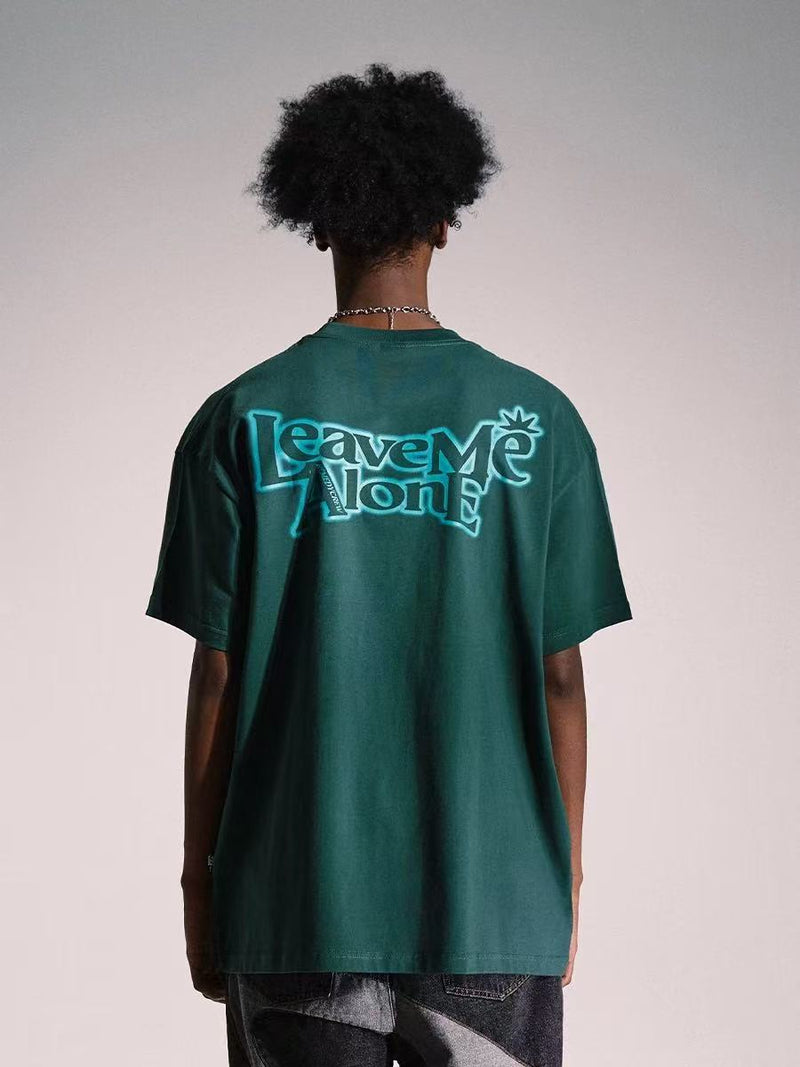 REMEDY Message Print Short-sleve T-shirt