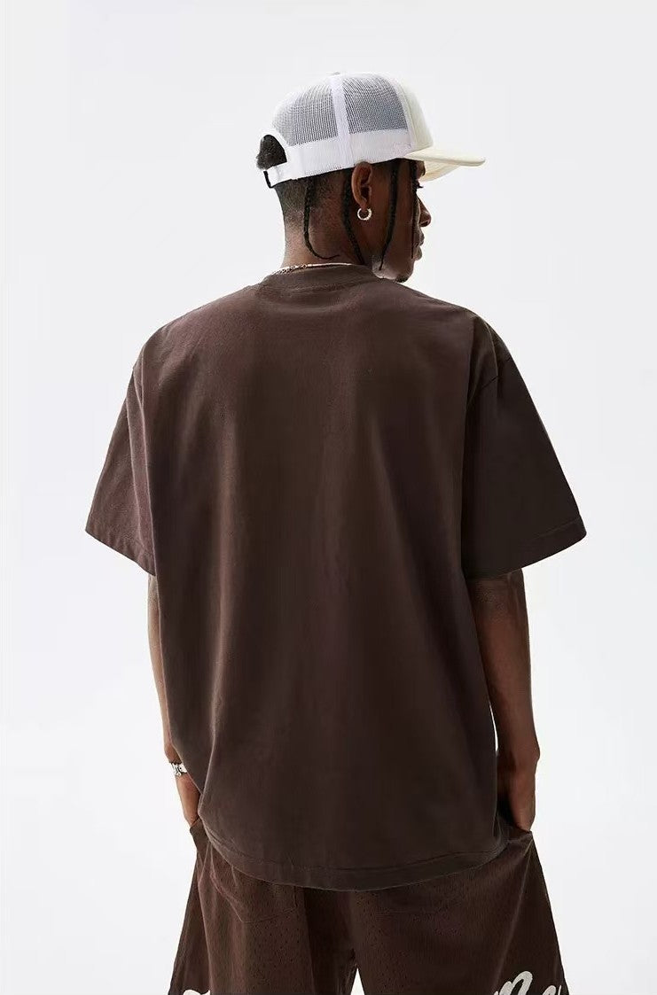 MEDM Chunky Knitted Short-sleeve T-Shirt