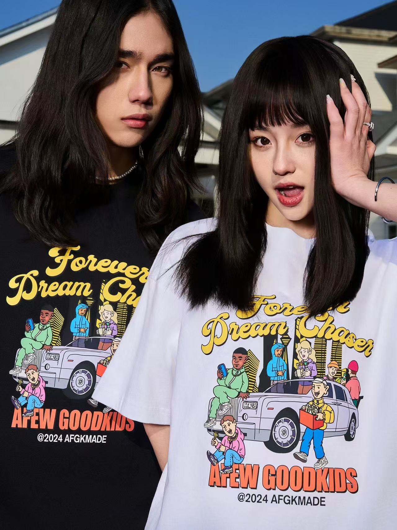 AFGK Urban Print Night View T-shirt