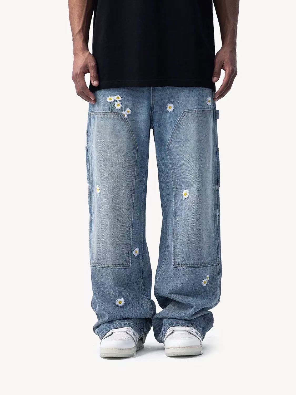 FDR Daisy Patchwork High Waist Jeans