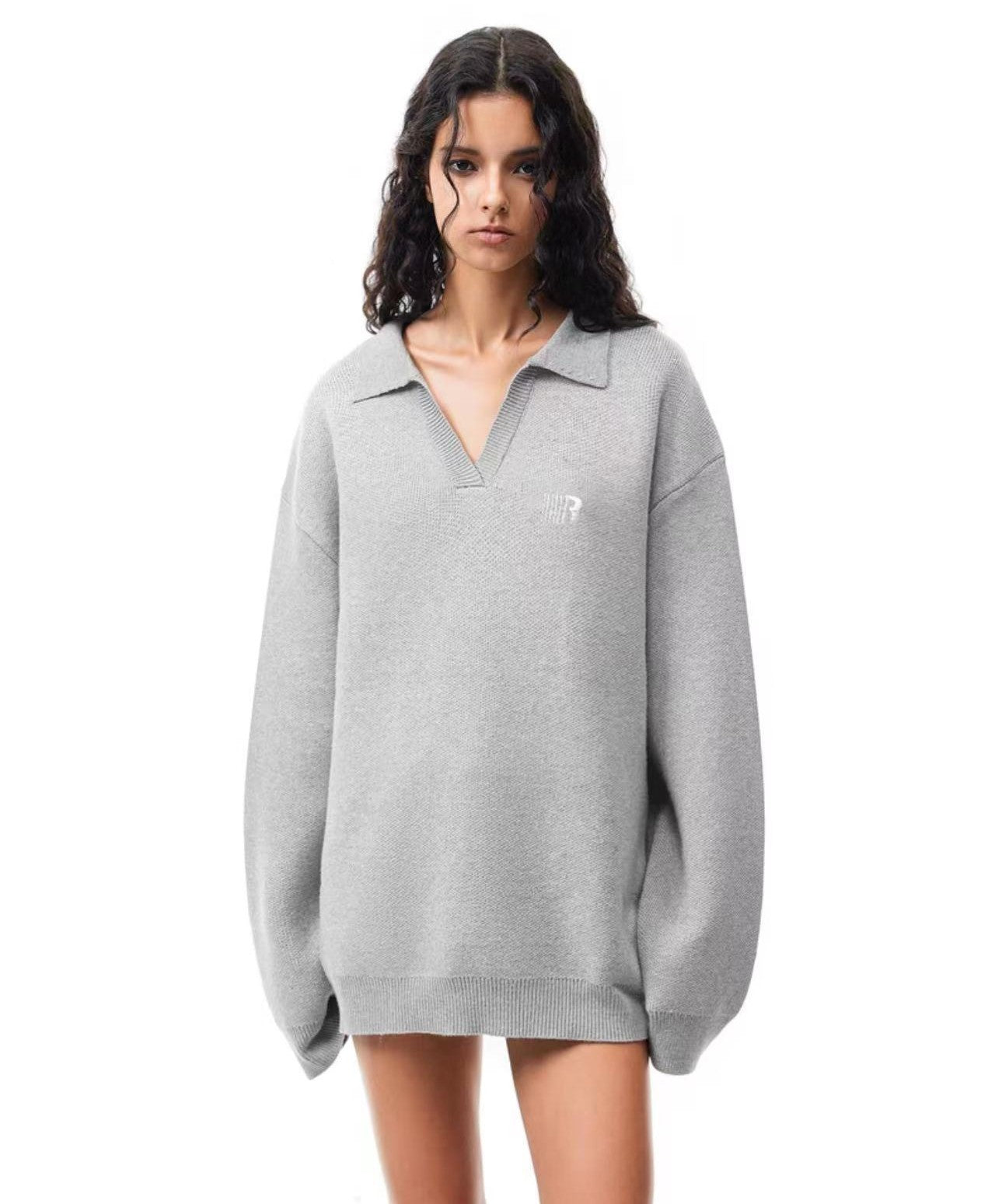 FDR V-neck Logo Sweater