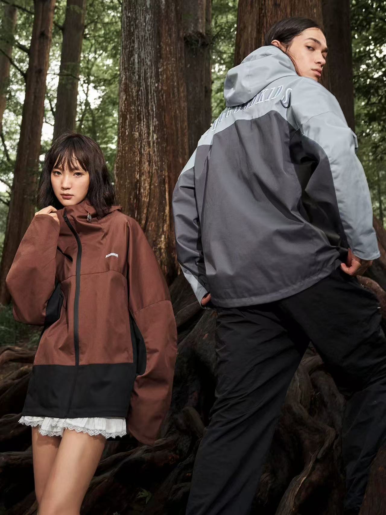 AFGK Color Block Outdoor Jacket