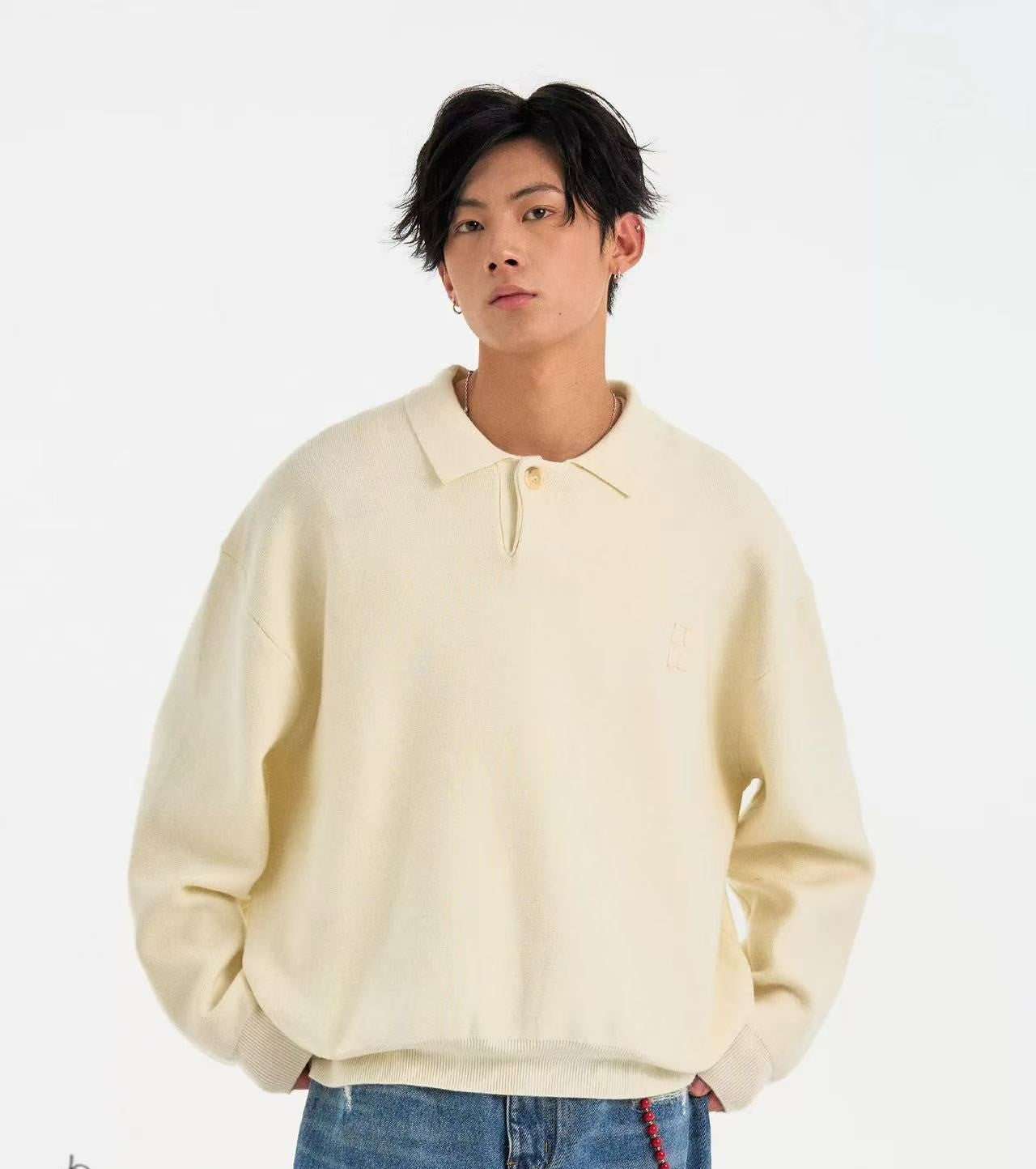 BIPOLAR Polo Sweater