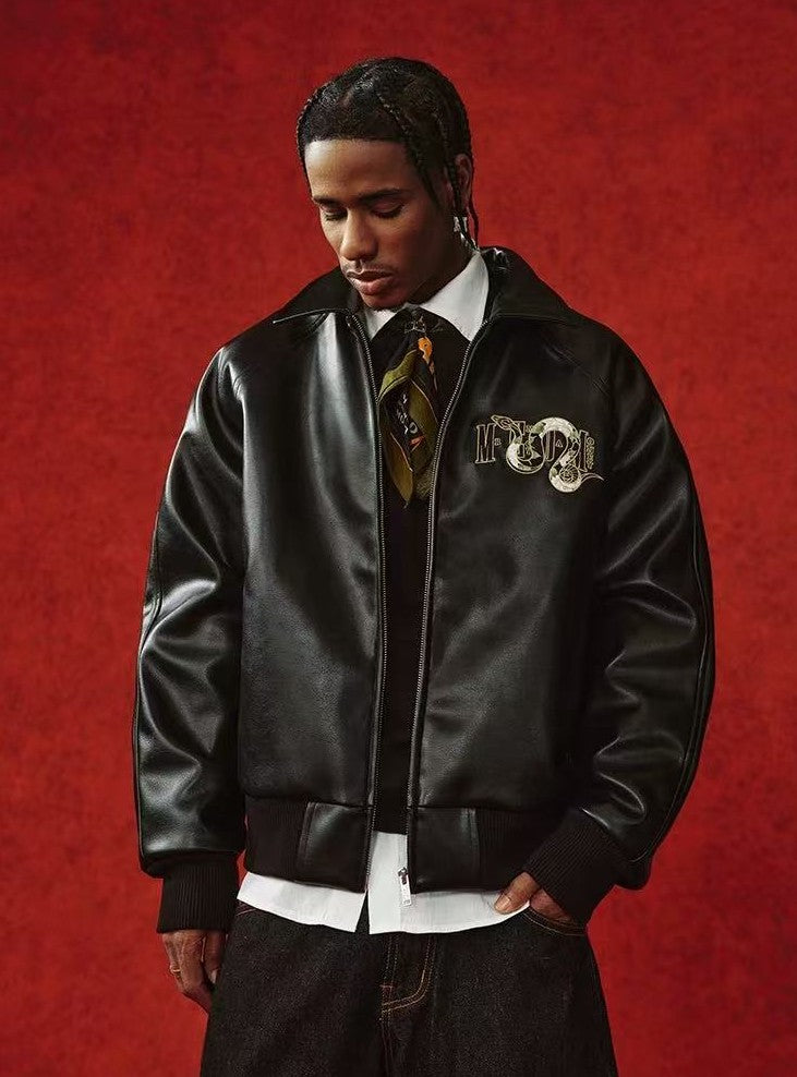 MEDM "Year of the Snake" Leather Jacket