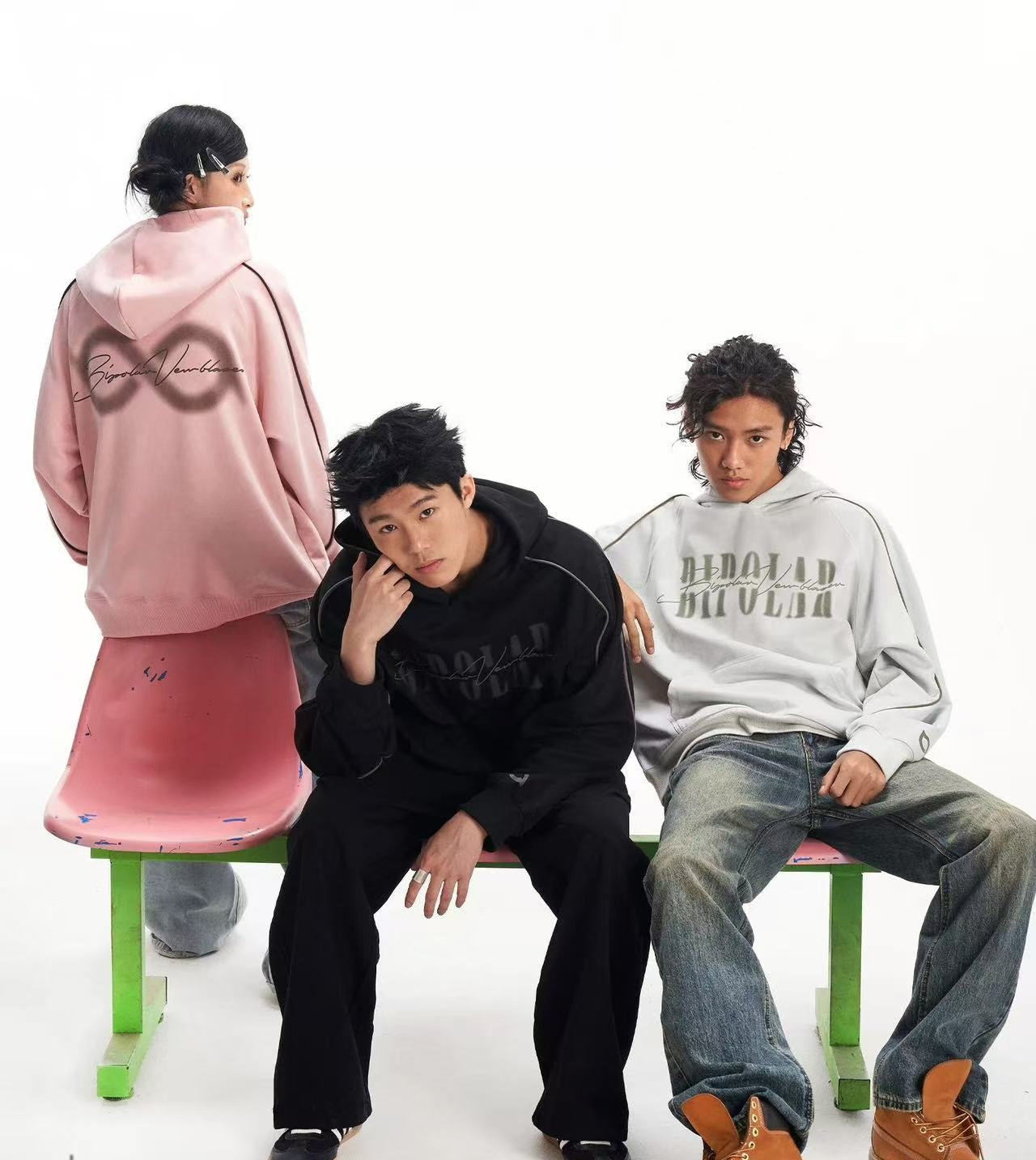 BIPOLAR Suede Guard Hoodie