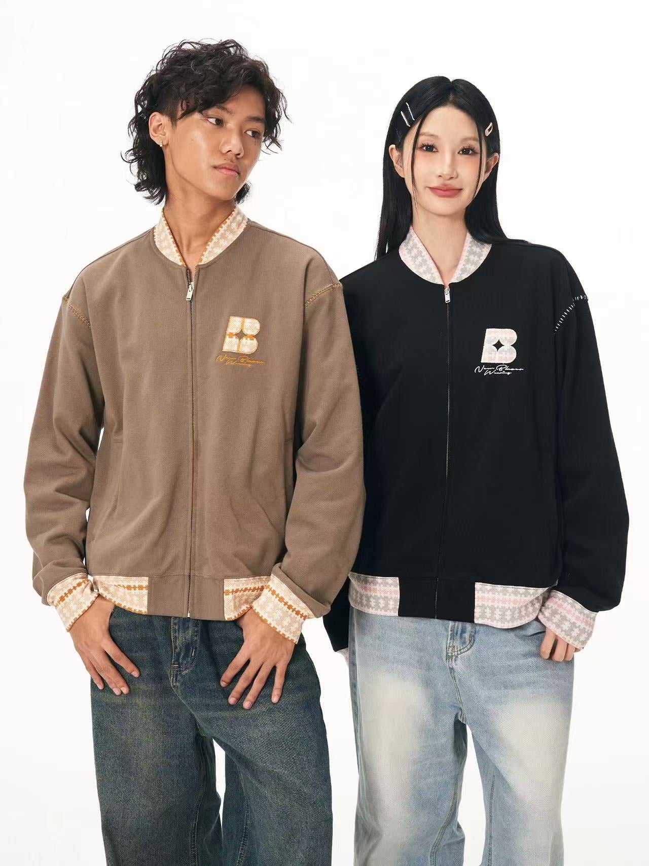 BIPOLAR Baseball Zip Top