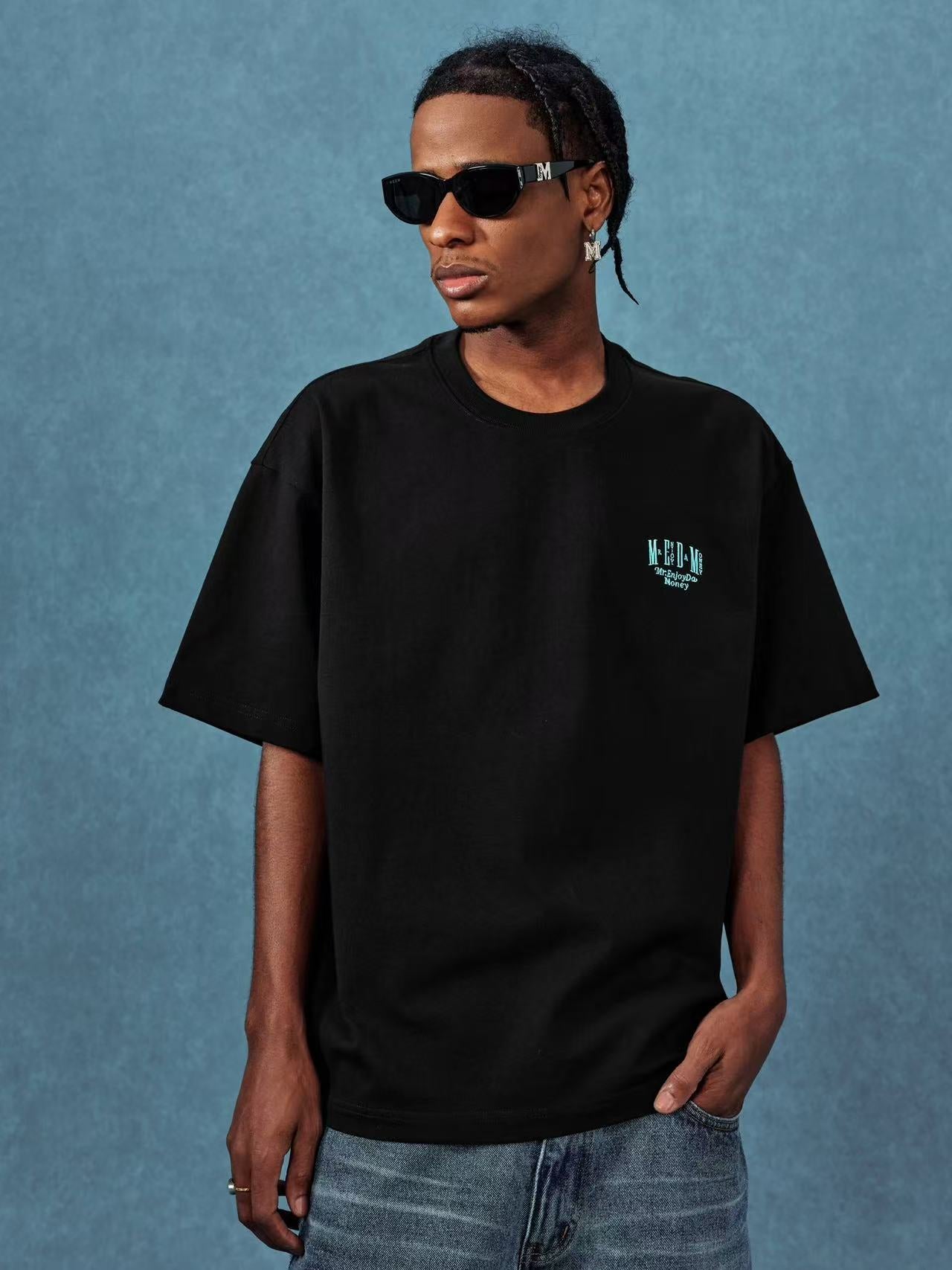 MEDM Logo Embroidered T-shirt