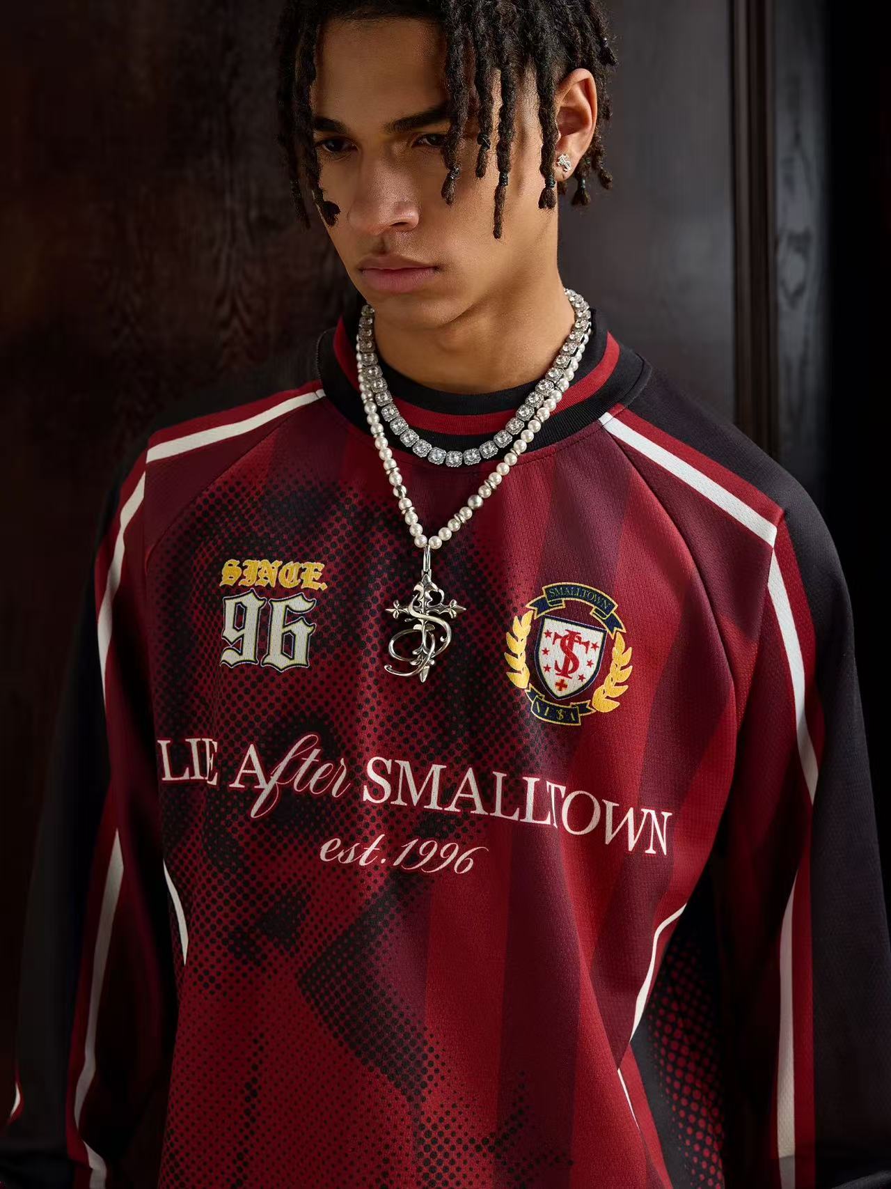 STK Vintage Casual Long-Sleeve Jersey