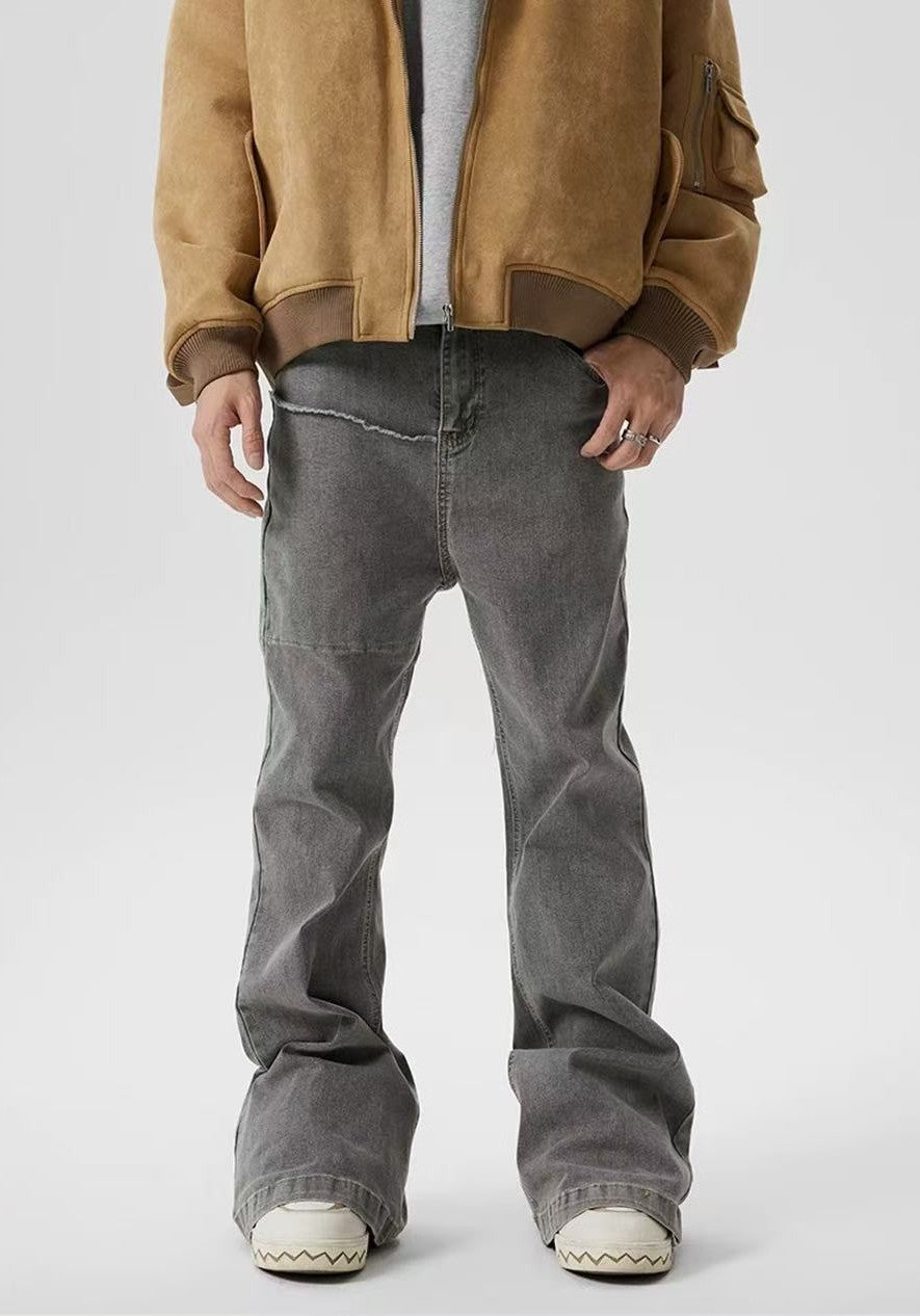 ACHOCK Smoke Gray Bootcut Jeans