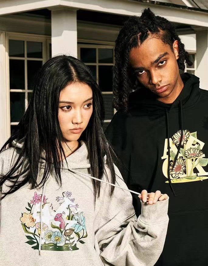 AFGK "Flower Series" Pullover Hoodie