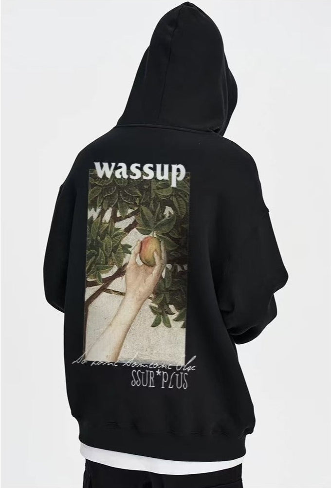 WASSUP Forbidden Apple Hoodie