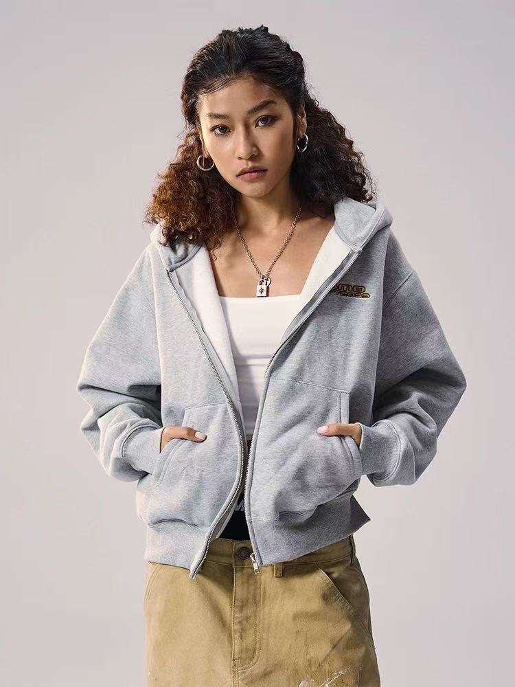 REMEDY Logo Towel Embroidered Hooded Sweatshirt