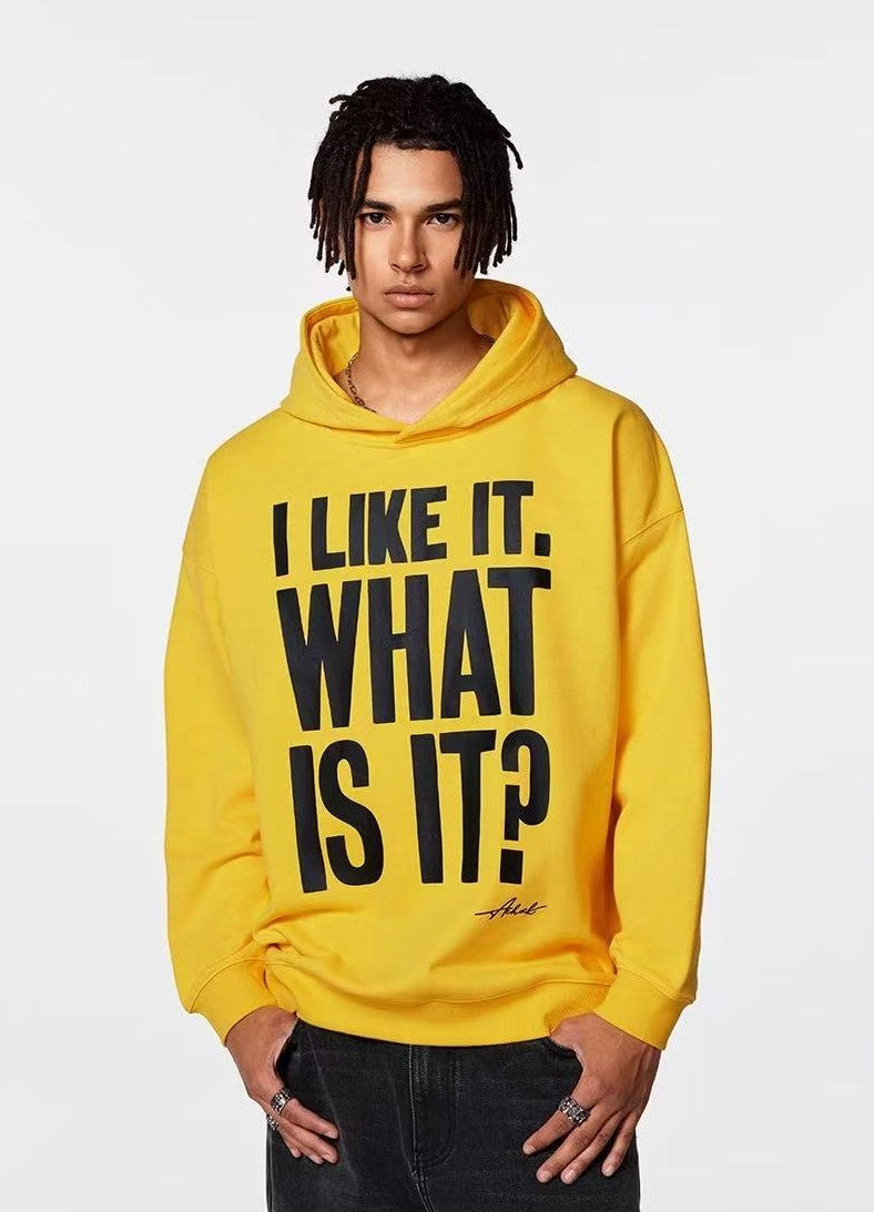 ACHOCK Message Print Hoodie