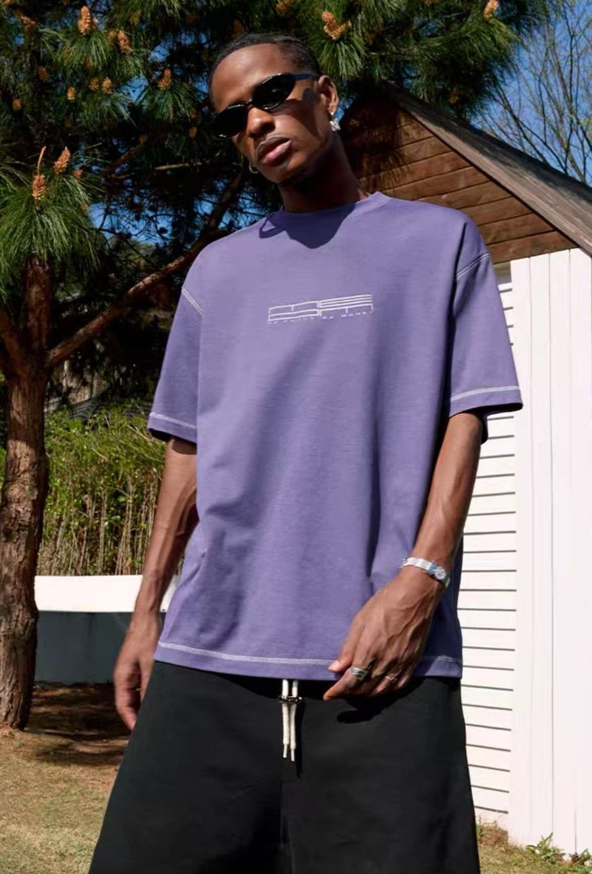 MEDM Summer Quick-drying Fabric Short-sleeved T-shirt