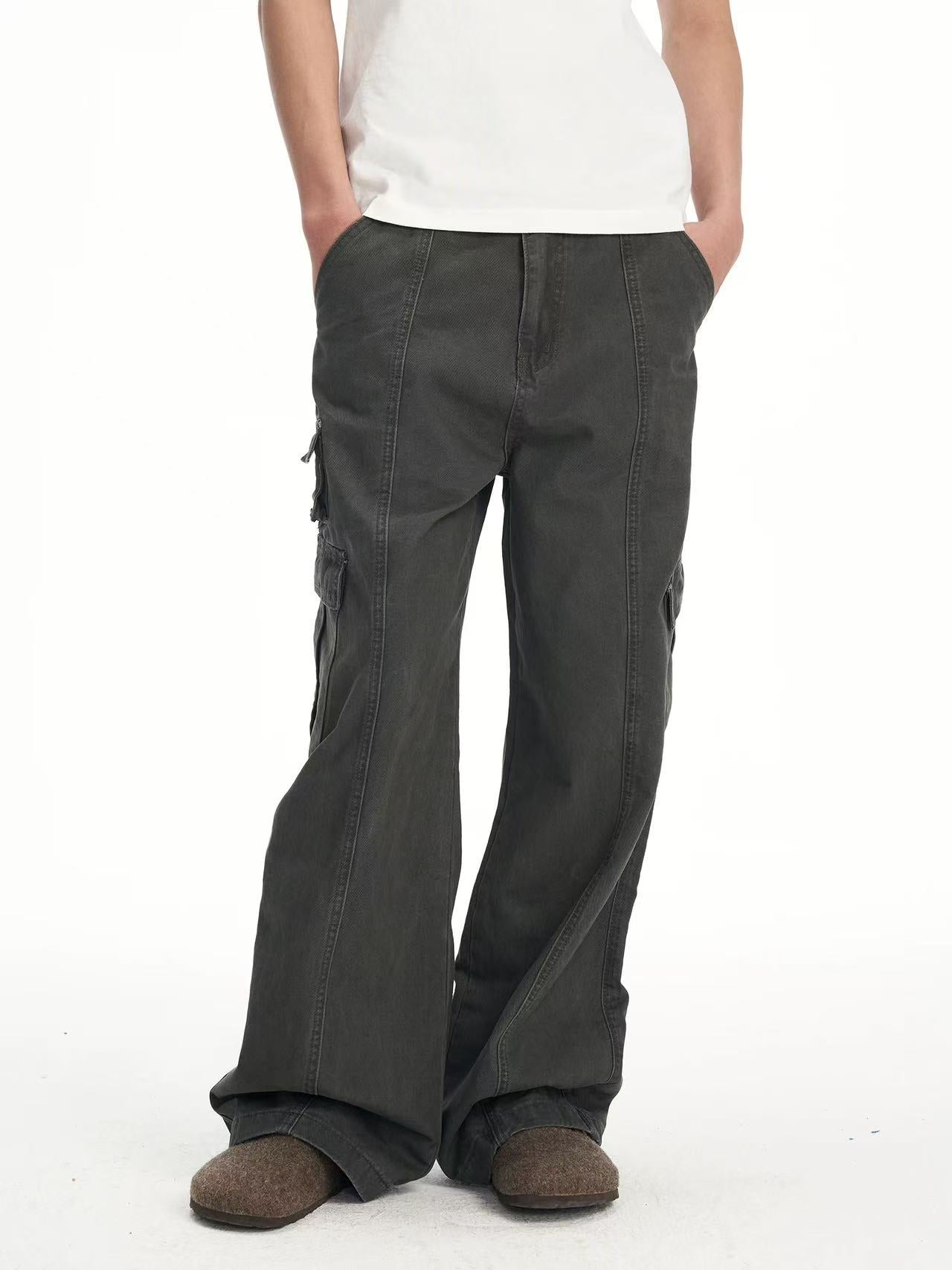 BIPOLAR Multi-pocket Panel Work Trousers