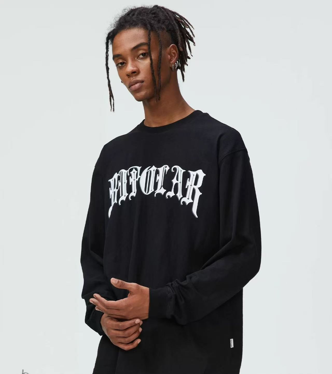 BIPOLAR Thorns Logo Long-sleeve T-Shirt