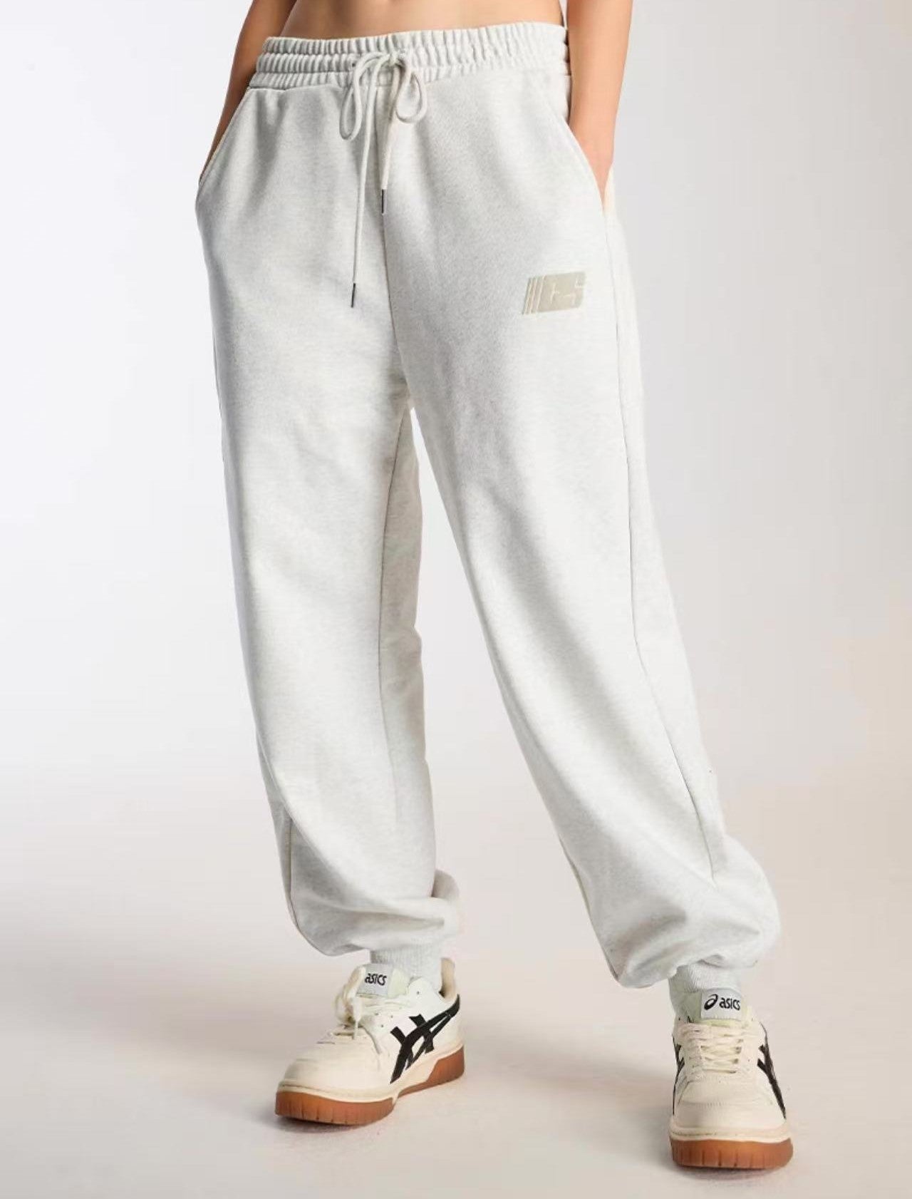 ICONSLAB Side Seam Flag Foam Printed Trousers