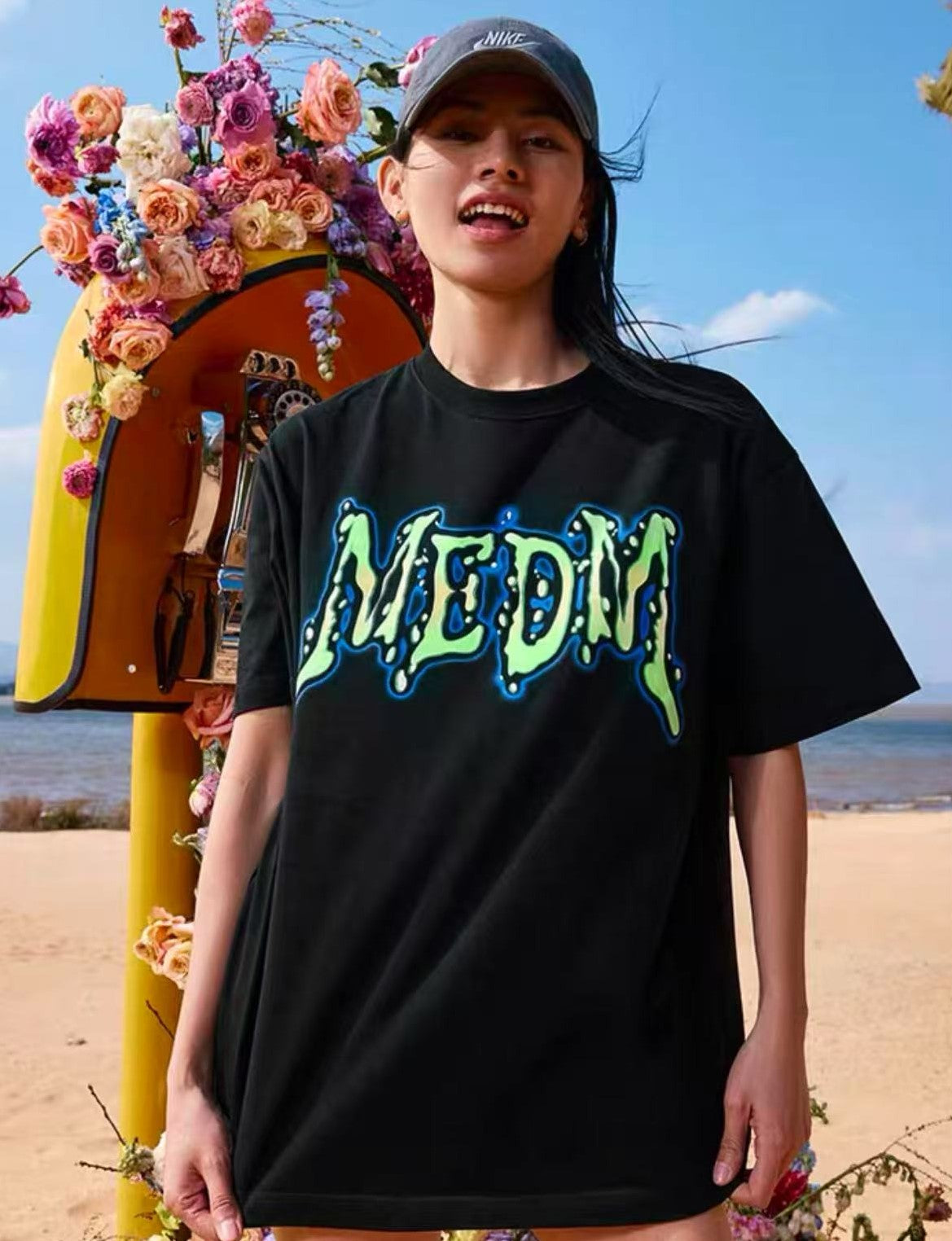 MEDM Drop Letter Short Sleeve T-Shirt