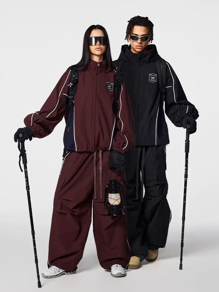 ACHOCK Vintage Outdoor Windproof Mountaineering Jacket