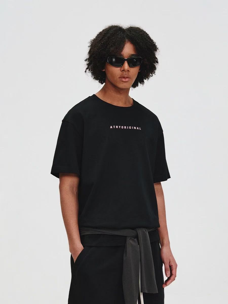 ATRY Night Scene Pattern Printed T-shirt