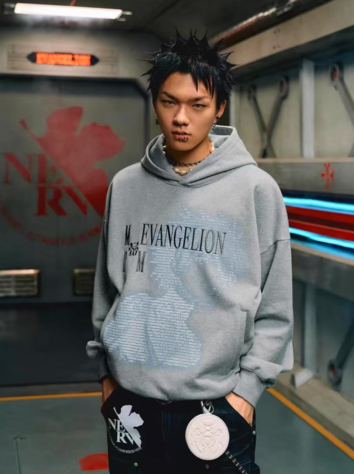 MEDMxEVA Code Character Hoodie