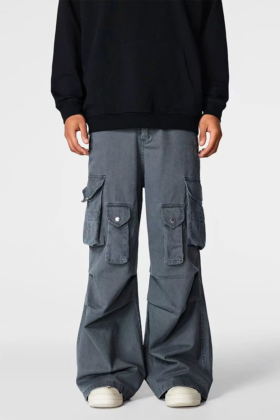 ACHOCK Street Washed Distressed Jeans