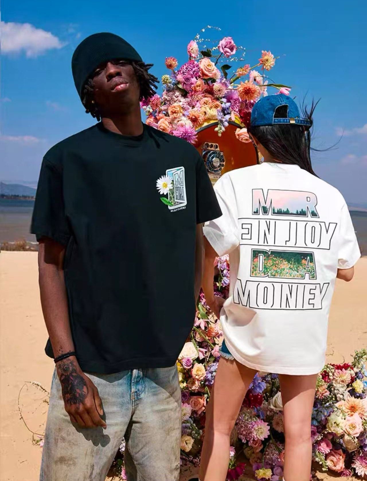 MEDM Any Door Print Short-sleeved T-shirt