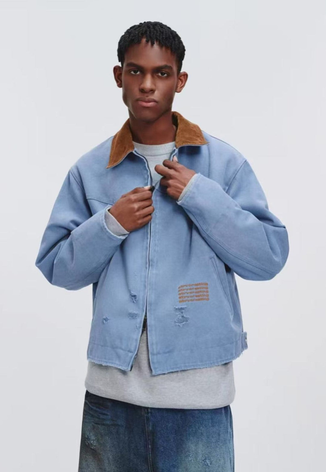 ATRY Clean Fit Embroidered Jacket