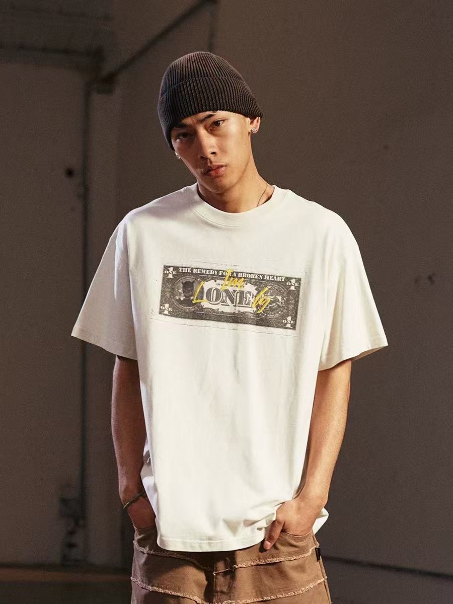 REMEDY Original Money Design Short-sleeve T-shirt