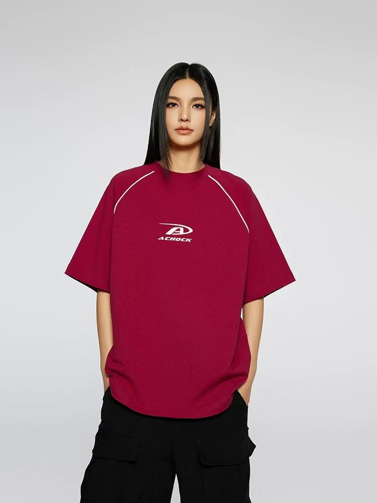 ACHOCK Patchwork Design T-shirt