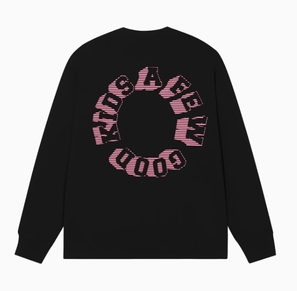 AFGK "Running Puppy" Long-sleeved T-shirt