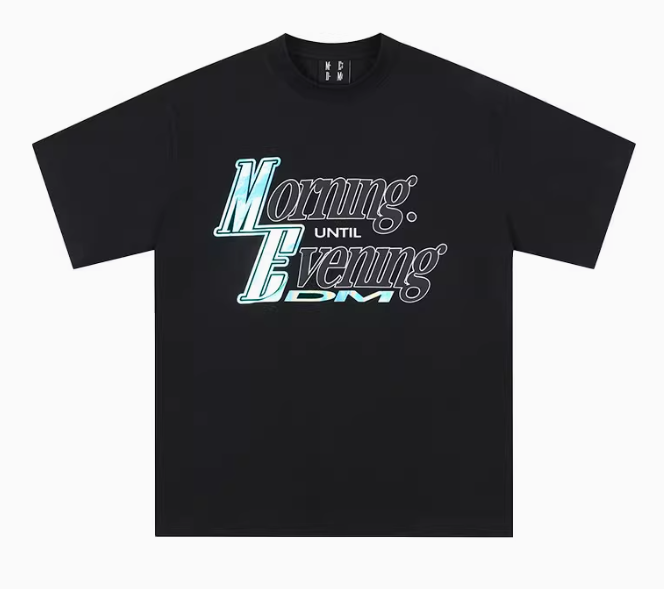 MEDM Laser Sticker Short-sleeved T-shirt