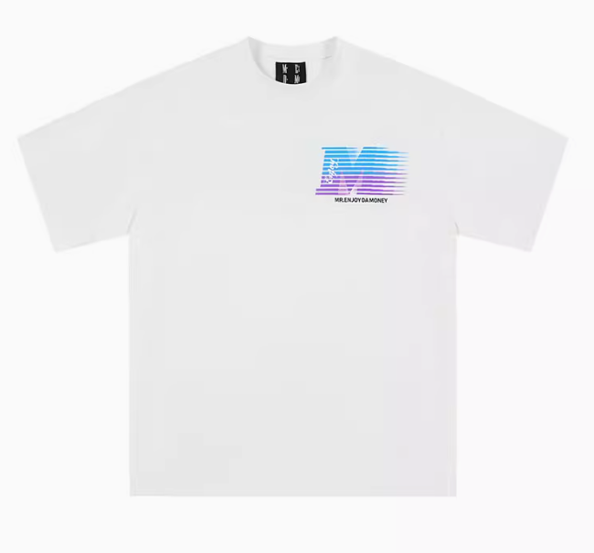 MEDM Phantom Lettering Short-sleeved T-shirt