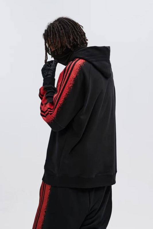 ATRY Printed Contrast Web Hoodie