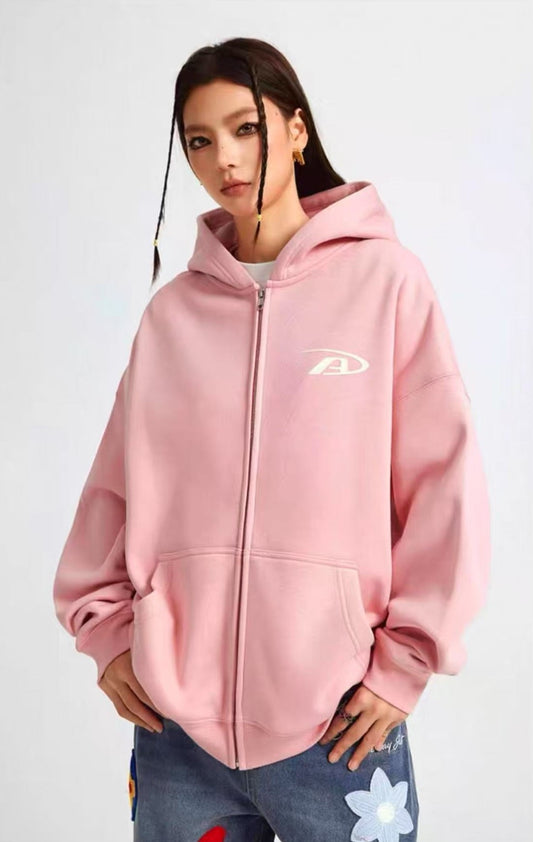 ACHOCK Logo Cardigan Hoodie