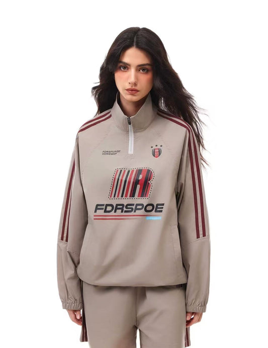 FDR Half-zip Stand Collar Jacket