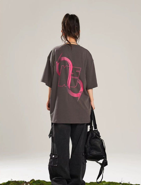 BIPOLARxNST Joint Gradient LOGO Short-sleeves T-shirts