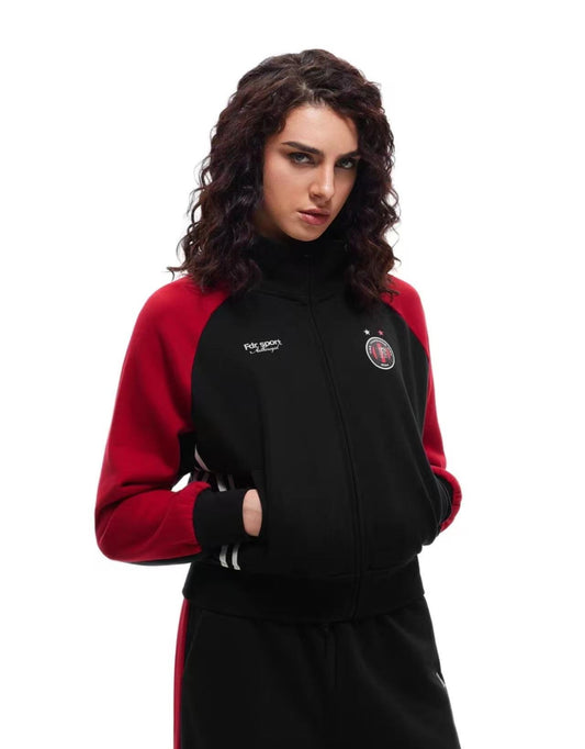 FDR Badge Web Contrast Patchwork Jacket (For Women)