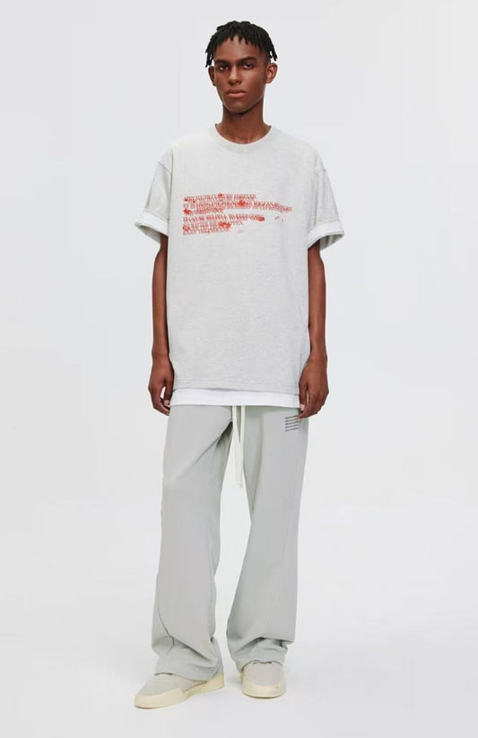 ATRY Phantom Overlapping Letters T-Shirt