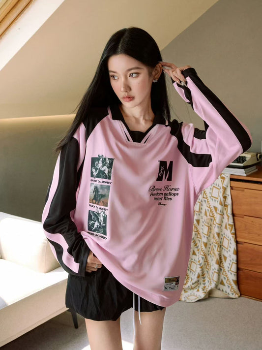 MEDM Pegasus Football Long-sleeve T-Shirt