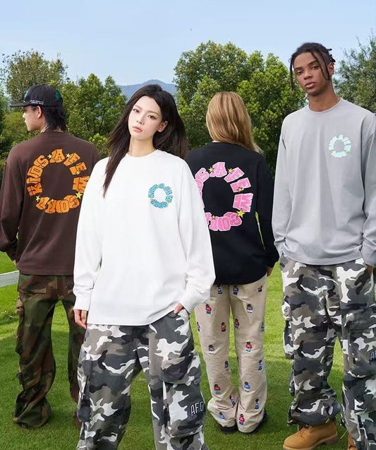 AFGK Ring Logo Long-sleeve T-shirt