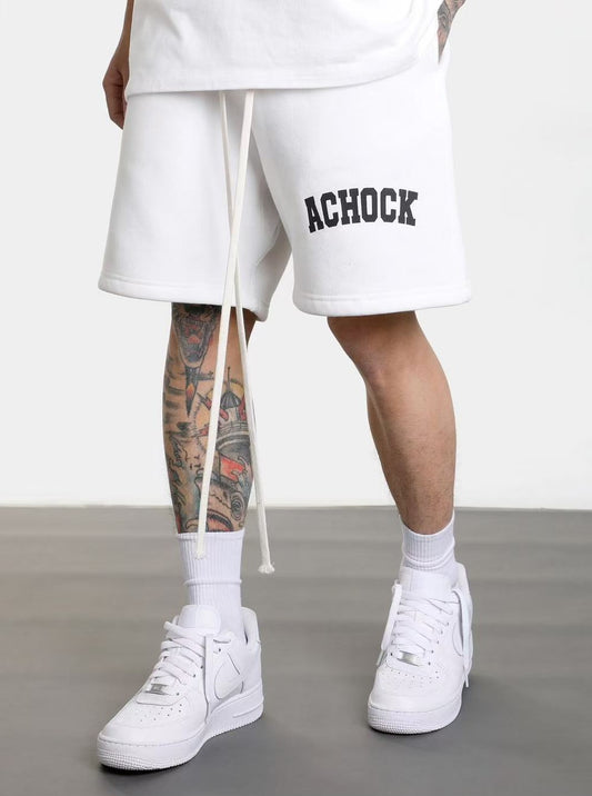 ACHOCK Logo Print Shorts