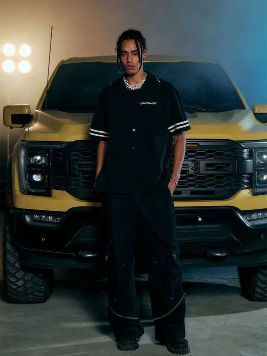 STK Vintage Piped Cuban Collar Shirt