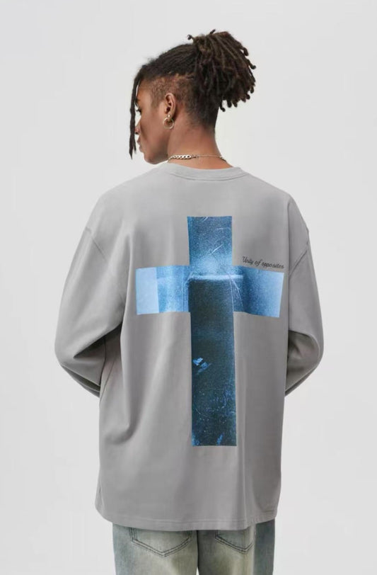 ATRY Mirror Cross Long Sleeves T-shirt