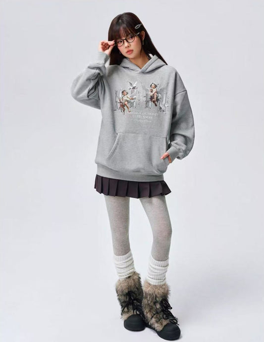 MEDM Angel Dove Printed Hoodie