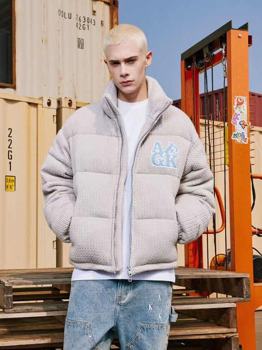 AFGK Letter LOGO Embroidered Jacket