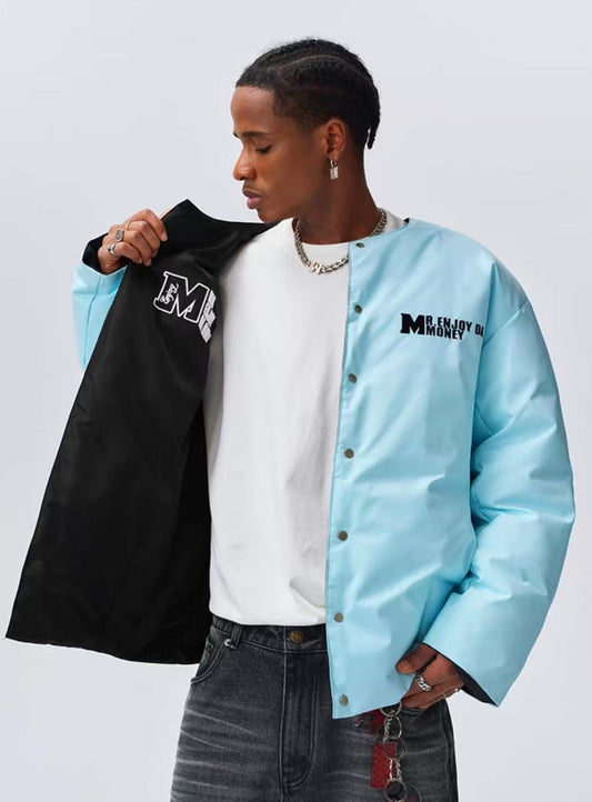 MEDM Cocoon Reversible Embroidered Down Jacket